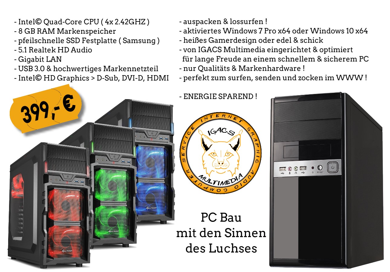 Knaller PC Angebot PC Angebot